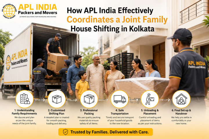 How APL India Effectively Coordinates a Joint Family House Shifting in Kolkata